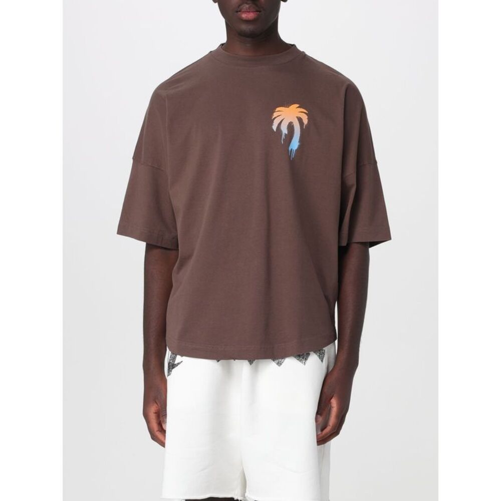Palm Angels T-Shirt Men Brown